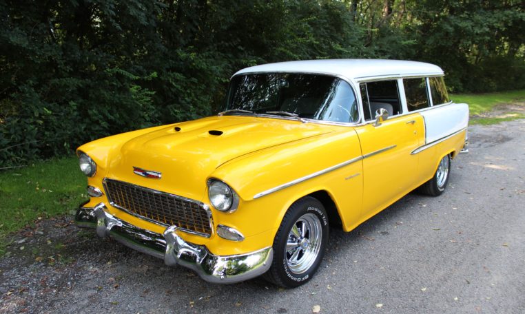 1955 Chevy 210 2 Door Wagon - Fort Pitt Classic Cars