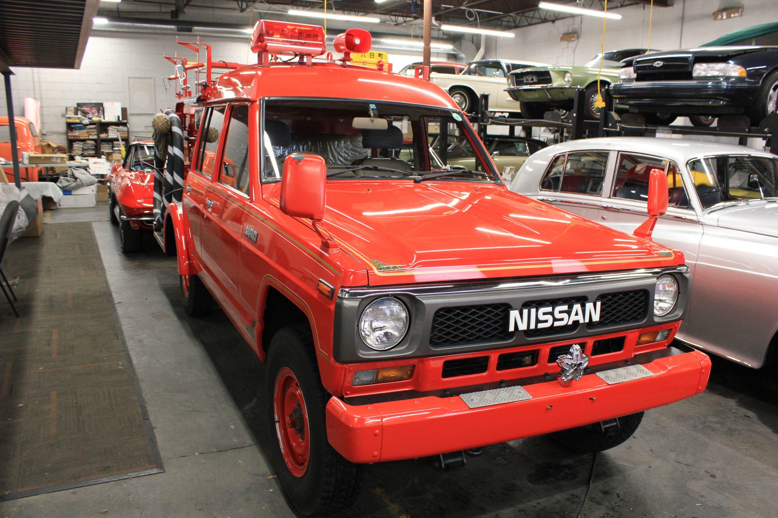 1991 Nissan Japanese Safari Fire Truck 4x4 - Fort Pitt Classic Cars